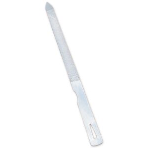 Nail File Stainless Steel Handle