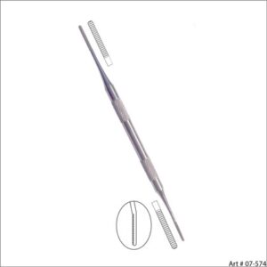 Nail File Rounded Handle Double Ended