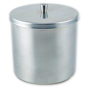 ROUND BOX INOX WITH LID