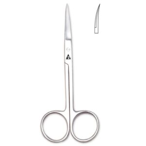 IRIS SCISSORS CURVED